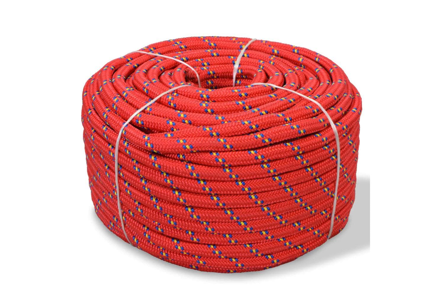 vidaXL 143822 Marine Rope Polypropylene 16mm 250 M Red
