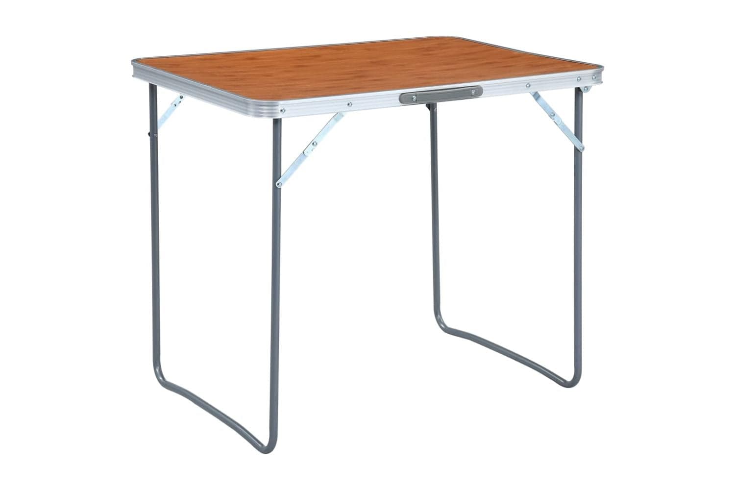 VidaXL 48170 Foldable Camping Table With Metal Frame 80x60cm