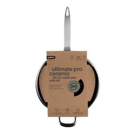 Ultimate Pro Ceramic Sauté Pan with Lid 28cm