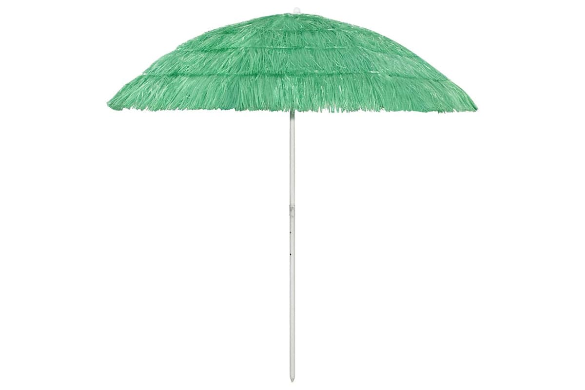 vidaXL 314698 Hawaii Beach Umbrella Green 240cm
