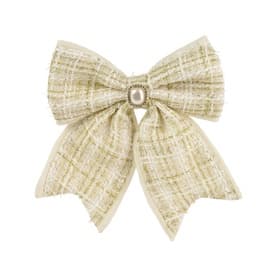 Rhinestone Bow Tree Decoration 21cm