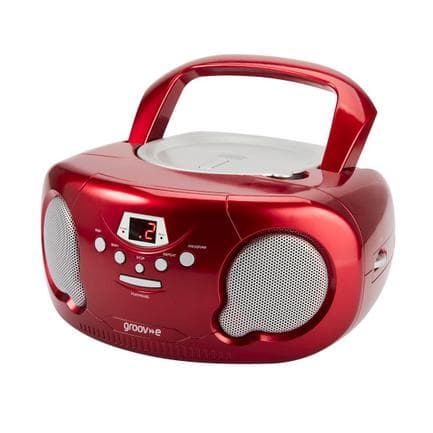 GROOV-E RADIO AND CD PLAYER