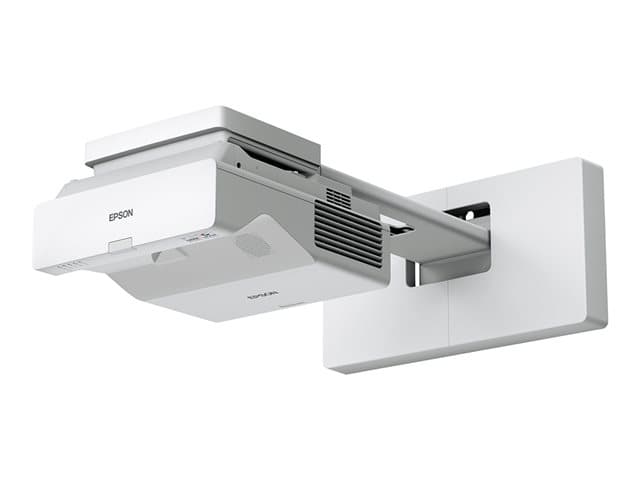 EPSON - EB-770F - 3LCD projector - 4100 lumens (white) - 4100 lumens (colour) - 16:9 - 1080p - ultra short-throw lens - 802.11a/b/g/n/ac wireless / LAN/ Miracast - white