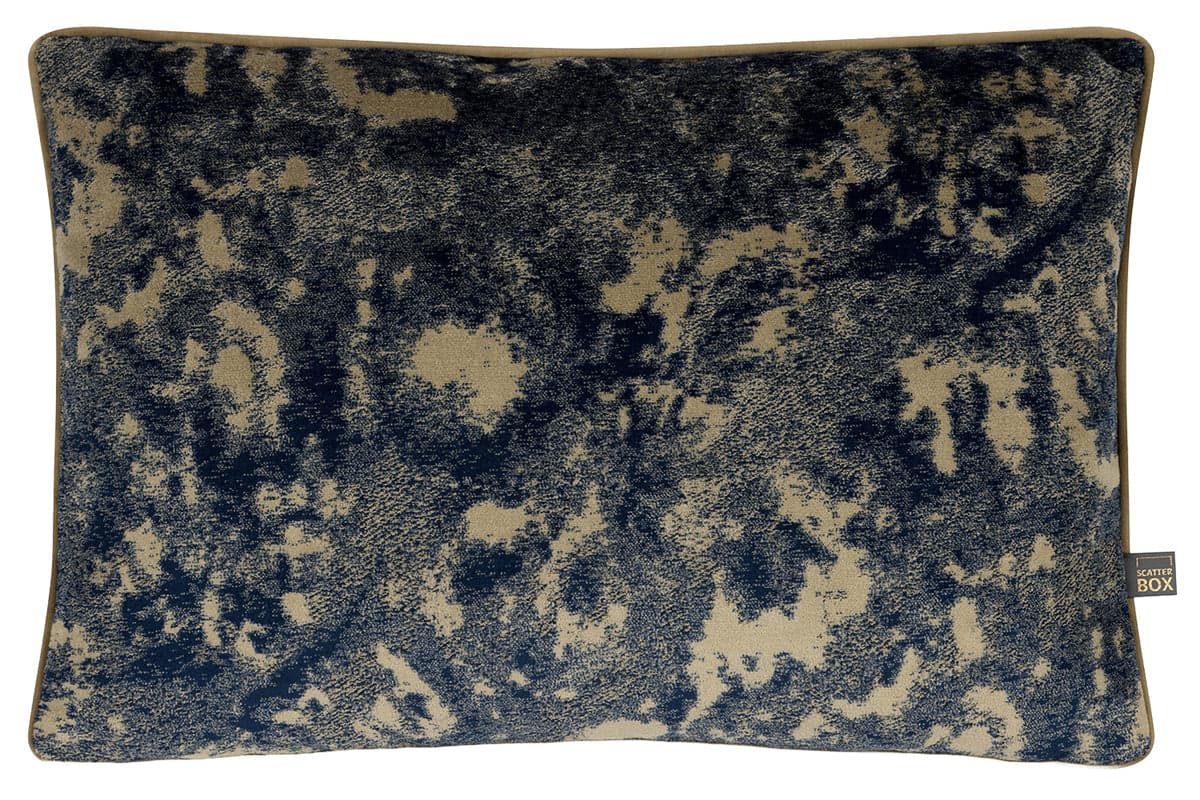 Mira Cushion | Navy/Sand | 40 x 60 cm