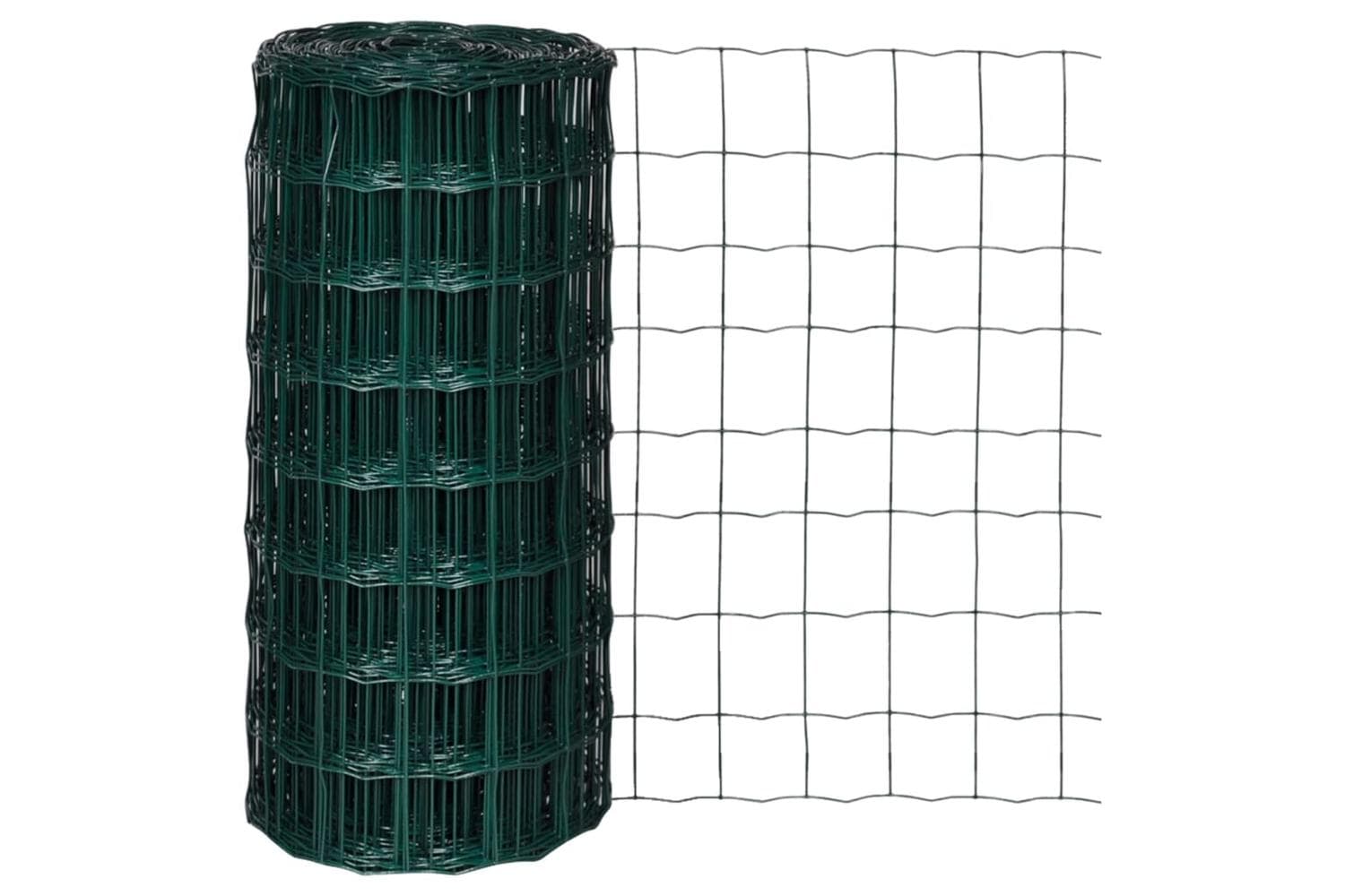 Vidaxl 140572 Euro Fence Steel 10x0.8 M Green