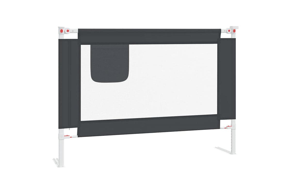 Vidaxl Toddler Safety Bed Rail Dark Grey 90x25 Cm Fabric