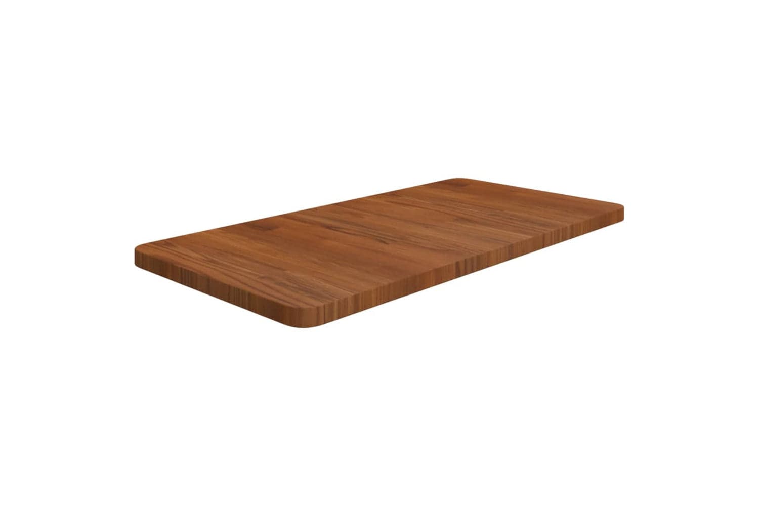 Vidaxl 343052 Bathroom Countertop Dark Brown 80x40x2.5cm Treated Solid Wood