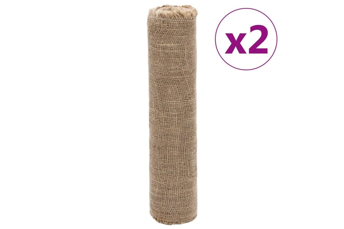 Jute Rolls 2 Pcs 05x50 M 100 Jute 200 Gsm