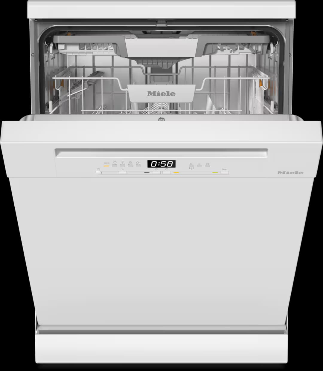 Miele Active Plus 60CM Freestanding Standard Dishwasher - Brilliant White | G 5811 SC