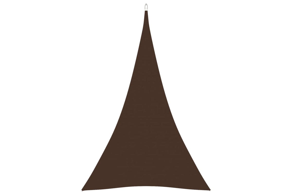 Vidaxl 135839 Sunshade Sail Oxford Fabric Triangular 4x5x5 M Brown