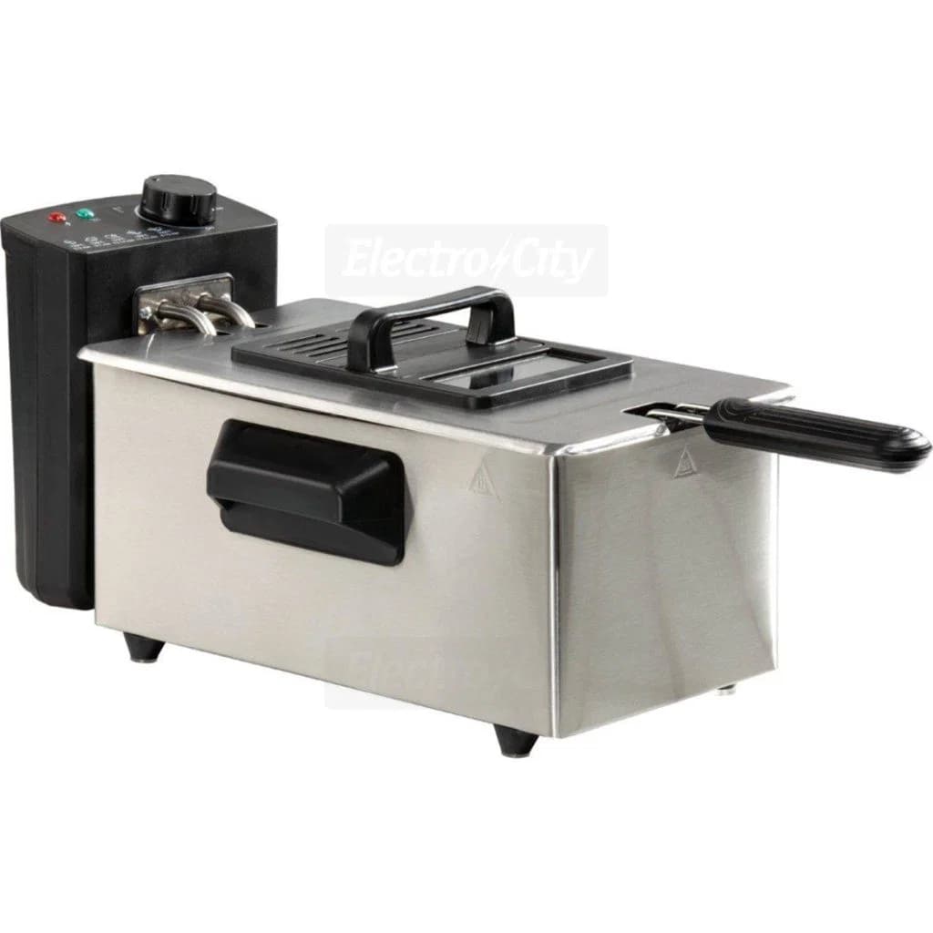 Daewoo 3 Litre Deep Fat Fryer | Stainless Steel