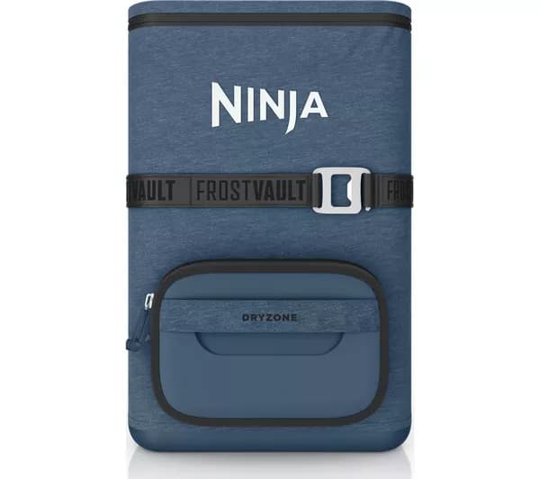 NINJA FF136EUUKNV FrostVault Go 23L Backpack Soft Cooler - Lakeshore Blue