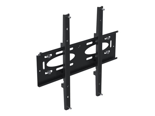 Ergonomic Solutions - SpacePole Digital Signage mounting kit - fixed - for flat panel - black