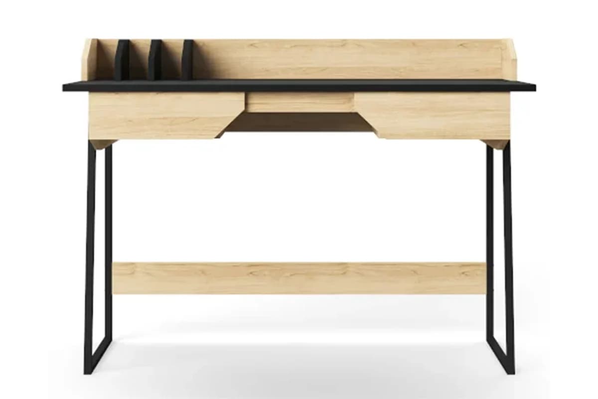 Dorel Salisbury Desk | Light Brown