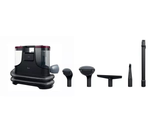 HOOVER HS5 Heat Spot Wash&Dry Carpet Cleaner - Black & Magenta