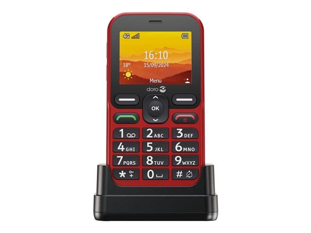 DORO - Leva L10 - red - 4G feature phone - 128 MB - GSM