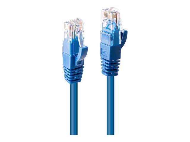 Lindy - patch cable - 1 m - blue