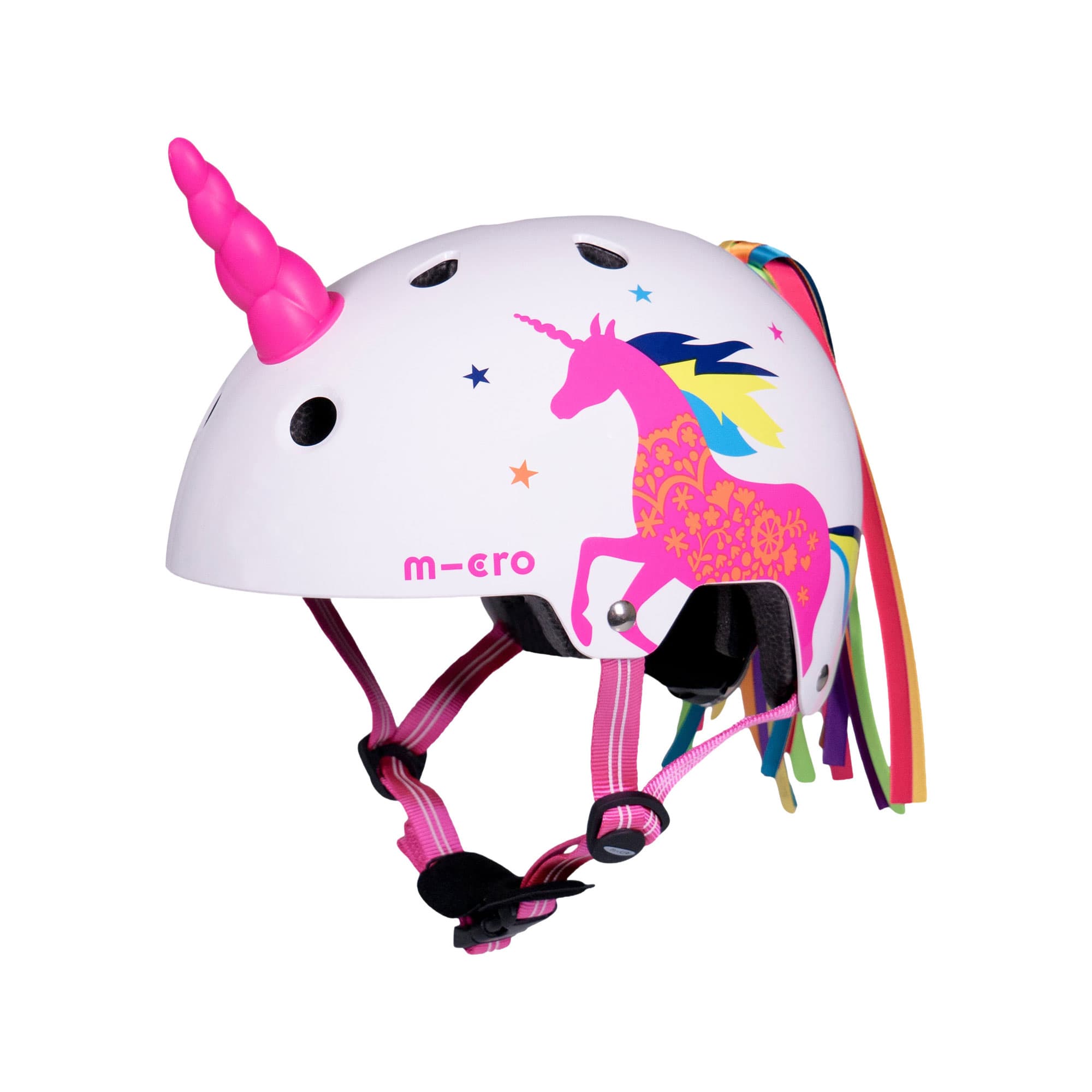 Micro Scooter Unicorn Printed Medium Bike Helmet