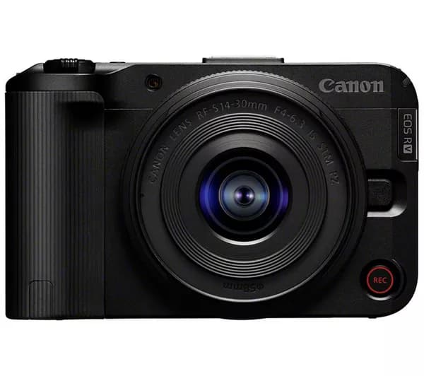 CANON EOS R50 V Mirrorless Camera with RF-S 14-30 mm f/4-6.3 IS STM PZ Lens