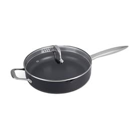 Ultimate Pro Saute Pan with Spout and Lid 28cm