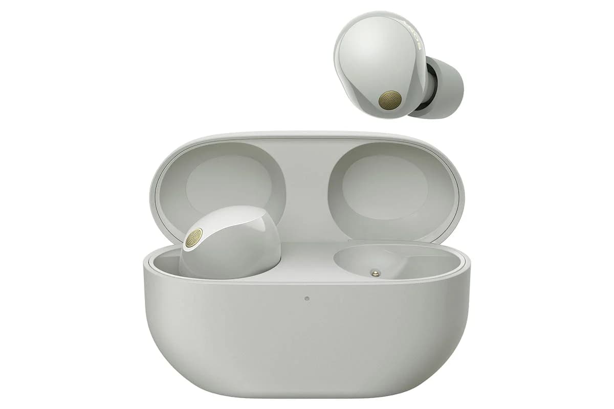 Sony WF-1000XM5 Wireless Noise Cancelling Earbuds | Silver