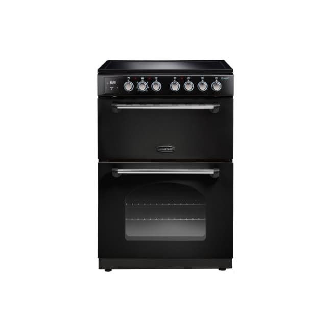 Rangemaster Classic 60cm Induction Cooker Black & Chrome | CLA60EIBL/C