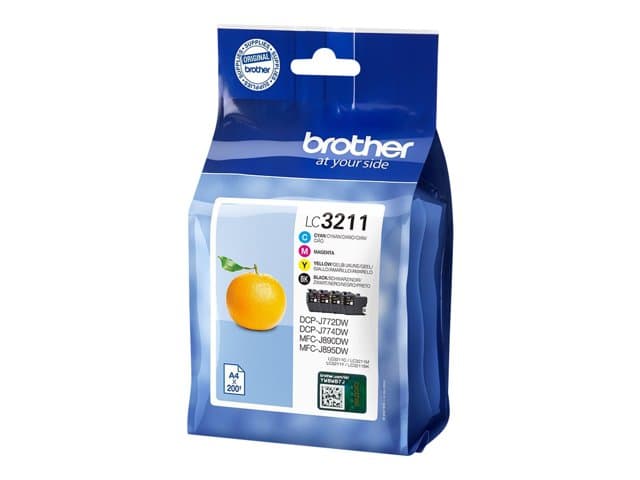 BROTHER - LC3211 Value Pack - 4-pack - black, yellow, cyan, magenta - original - ink cartridge