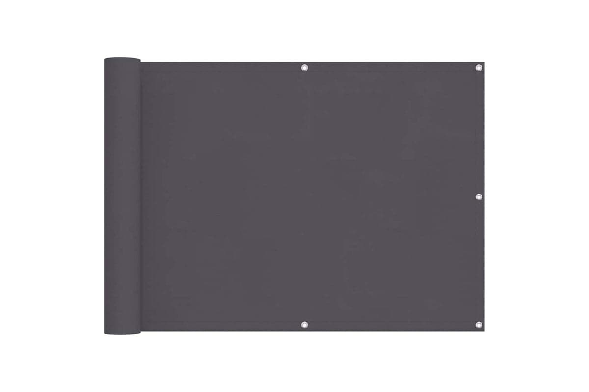 vidaXL 134864 Balcony Screen Anthracite 75x300cm Oxford Fabric
