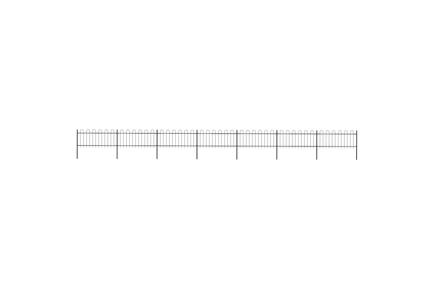 Vidaxl Garden Fence Steel