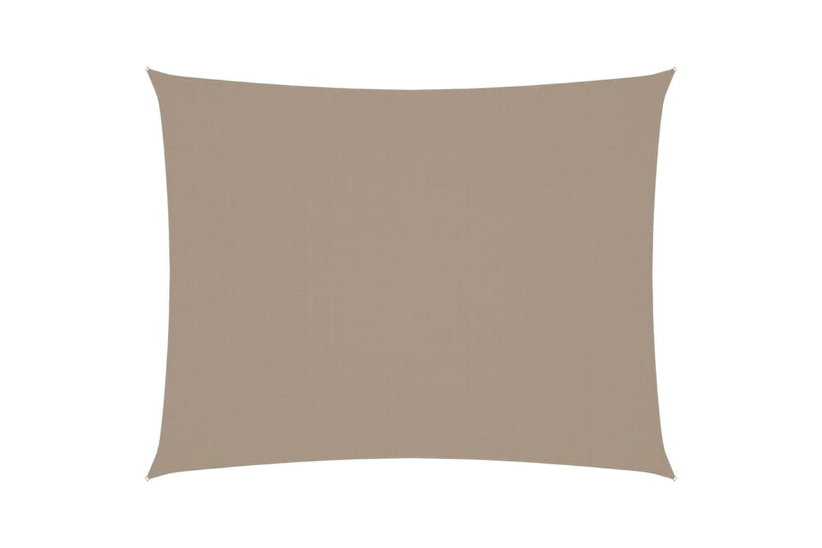 Vidaxl 135437 Sunshade Sail Oxford Fabric Rectangular 4x6 M Taupe