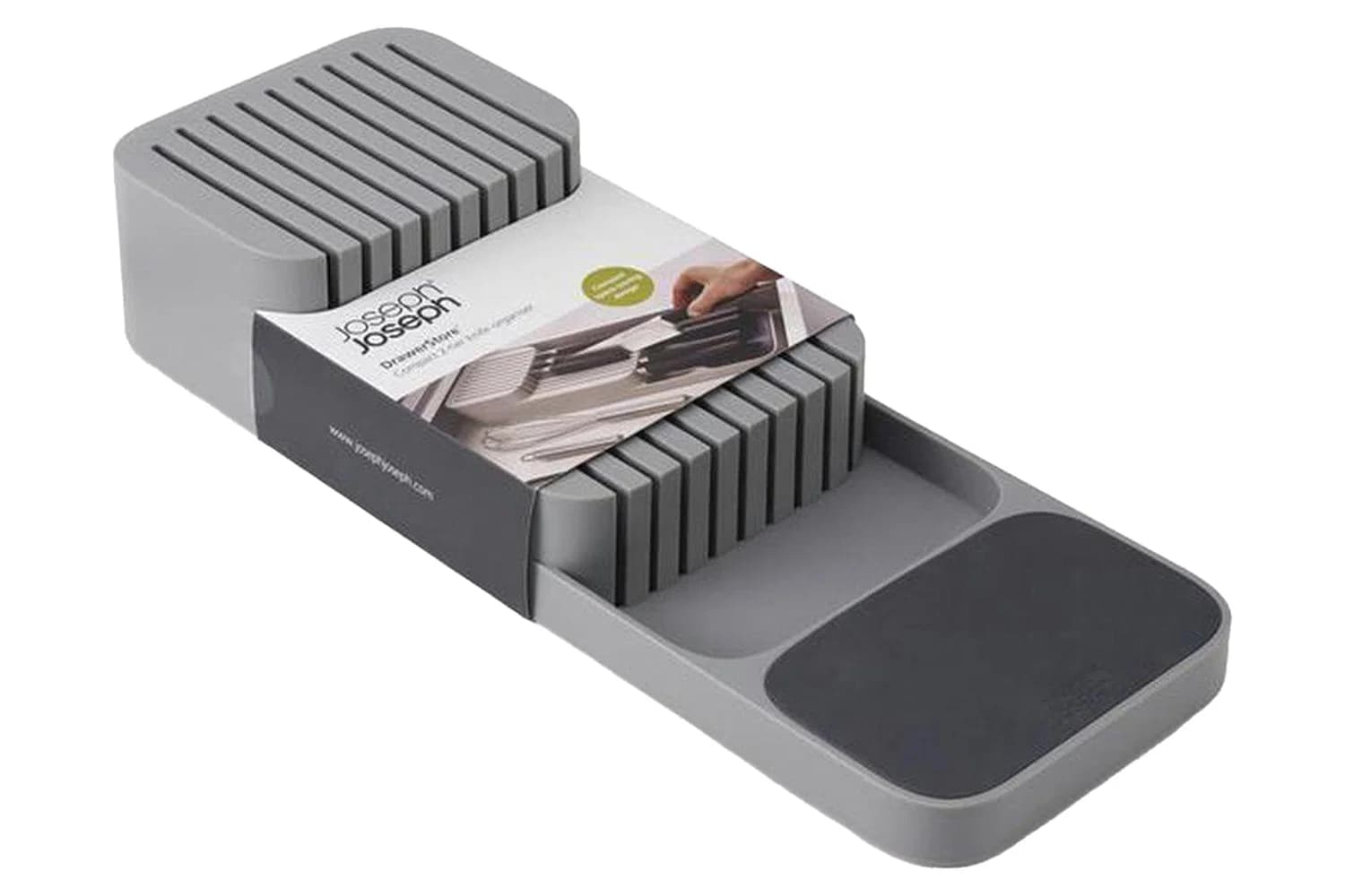 Joseph Joseph | DrawerStore Compact Knife Organiser | Grey