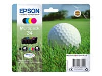 EPSON - 34 - 4-pack - black, yellow, cyan, magenta - original - ink cartridge