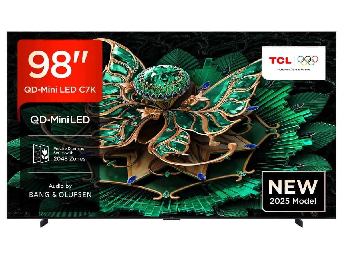 TCL 98"Mini LED with B&O Speakers | 98C7K