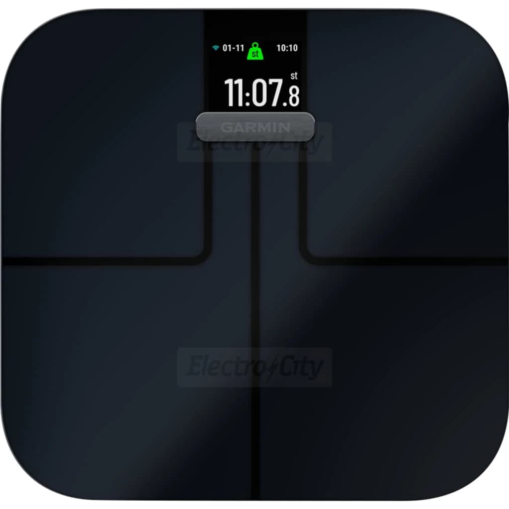 Garmin Index S2 Smart Scale with Wi-Fi & Body Composition Monitoring | Black