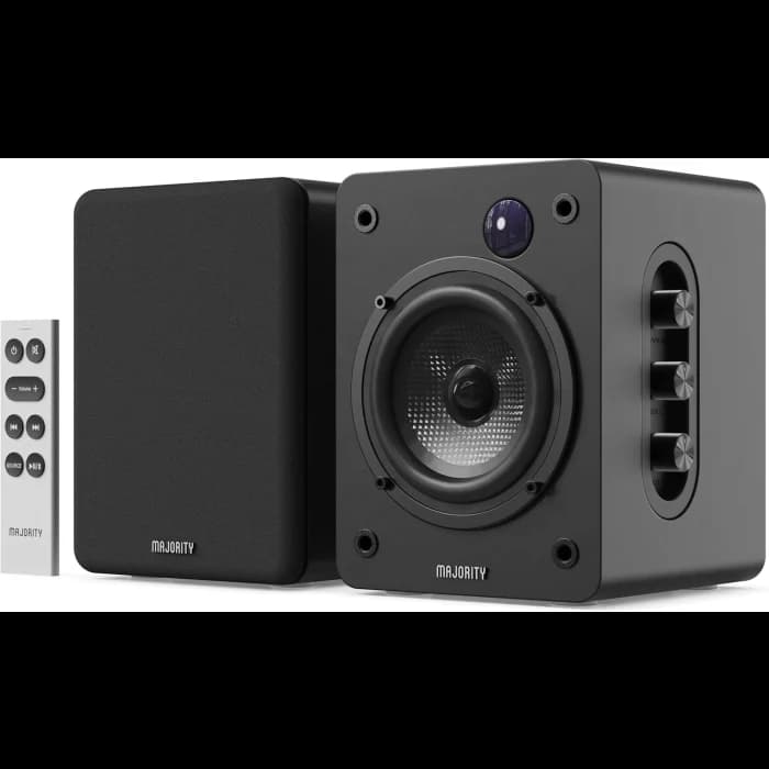 Majority D50X Bluetooth Bookshelf Speaker - Black | 1000003124