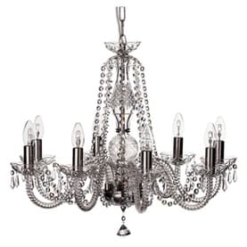 Leenane Eight Arm Chandelier Ire/UK Fitting
