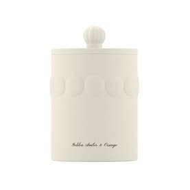 Golden Amber & Orange Townhouse Candle