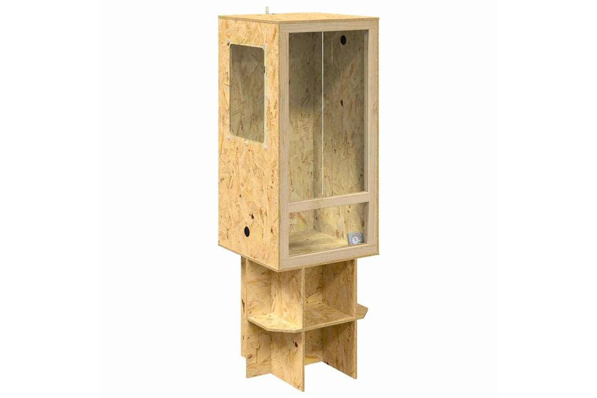 Vidaxl Terrarium Brown 50 X 50 X 150 Cm Osb