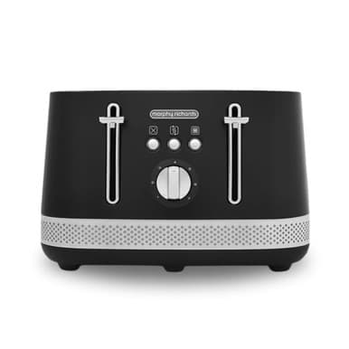 Morphy Richards Illumination 4-Slice Toaster - Black | 248020