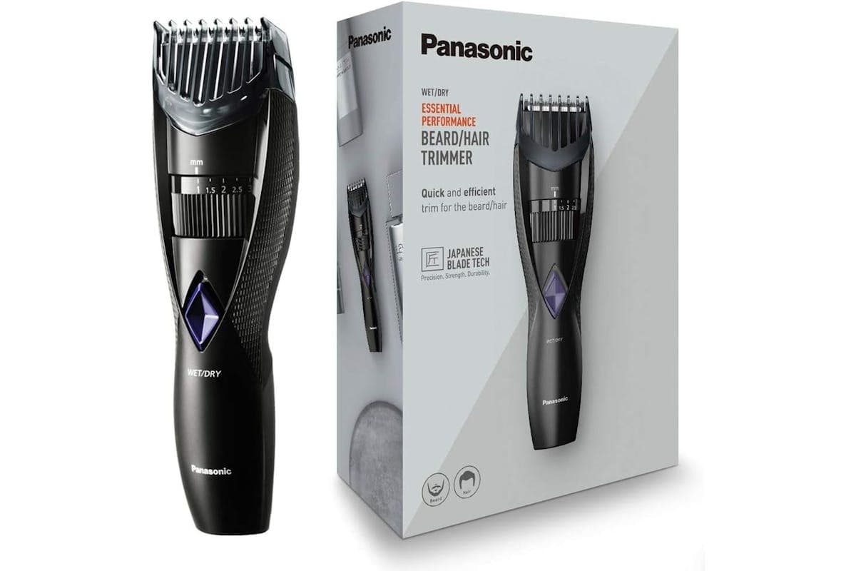 Panasonic | Wet And Dry Beard Trimmer | Stainless Steel Blades | Compact Design