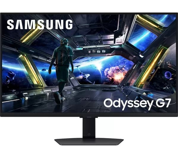 SAMSUNG Odyssey G7 4K Ultra HD 32" IPS LCD Gaming Monitor - Black