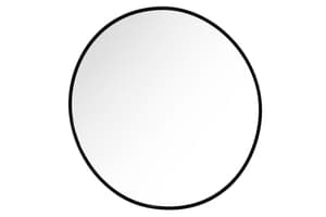 Modena Round Wall Mirror | Black | 90 cm