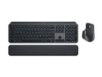 LOGITECH - MX Keys Combo for Business - Keyboard and mouse set - backlit - wireless - Bluetooth LE - QWERTY - Spanish - Europe - graphite