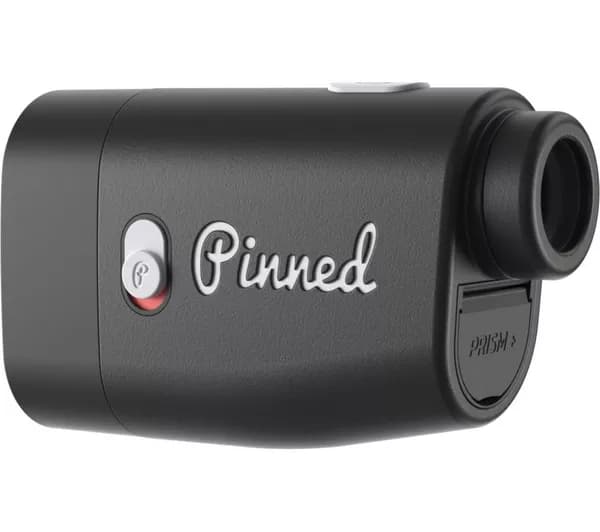 PINNED Prism+ Golf Rangefinder - Black