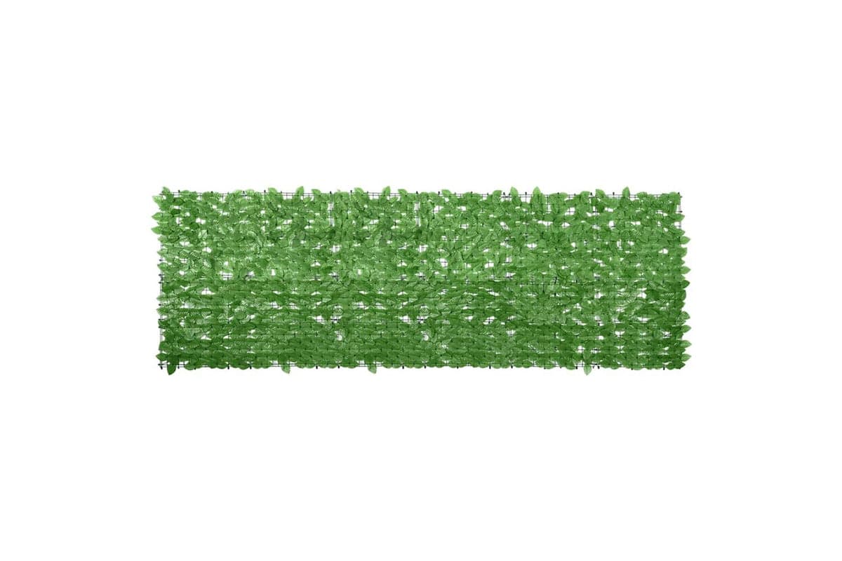vidaXL 315499 Balcony Screen With Green Leaves 300x100cm