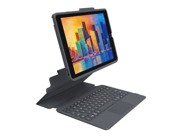 ZAGG - Pro Keys - keyboard and folio case - with trackpad - QWERTY - UK - black Input Device
