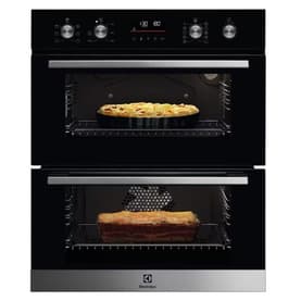 Built-Under Double Oven 60cm Stainless Steel