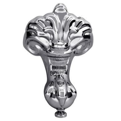 Set of 4 Chrome Ball & Claw Feet for Roll Top Baths - Park Royal