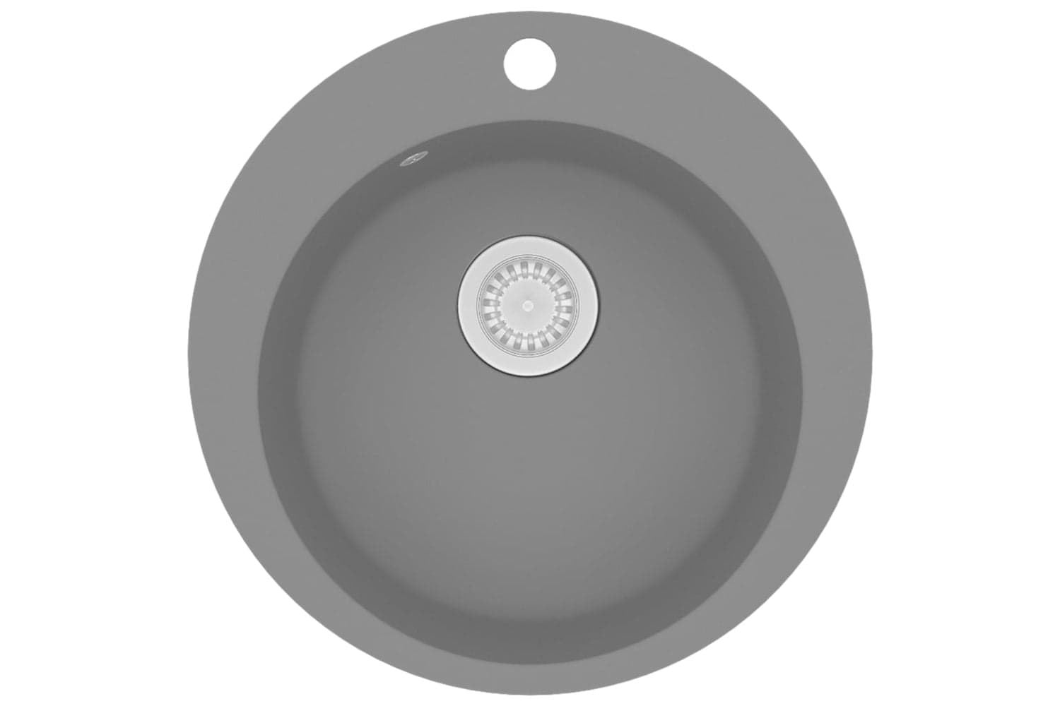 Vidaxl Granite Kitchen Sink Single Basin