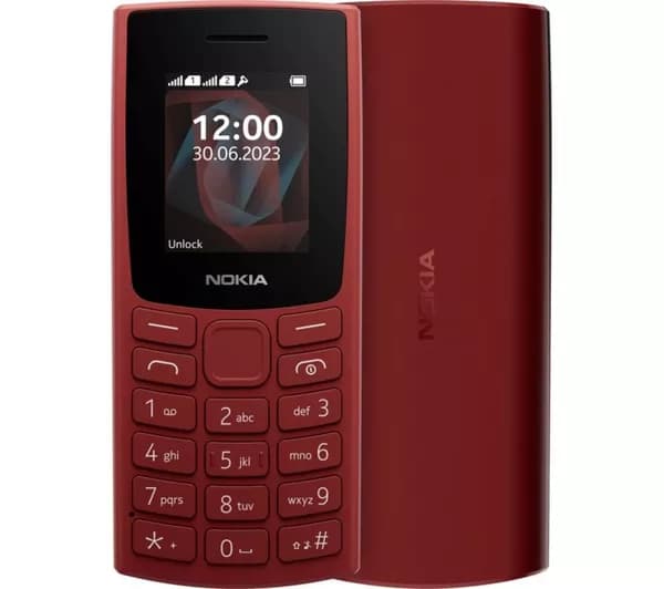 NOKIA 105 (2023) - 4 MB, Red
